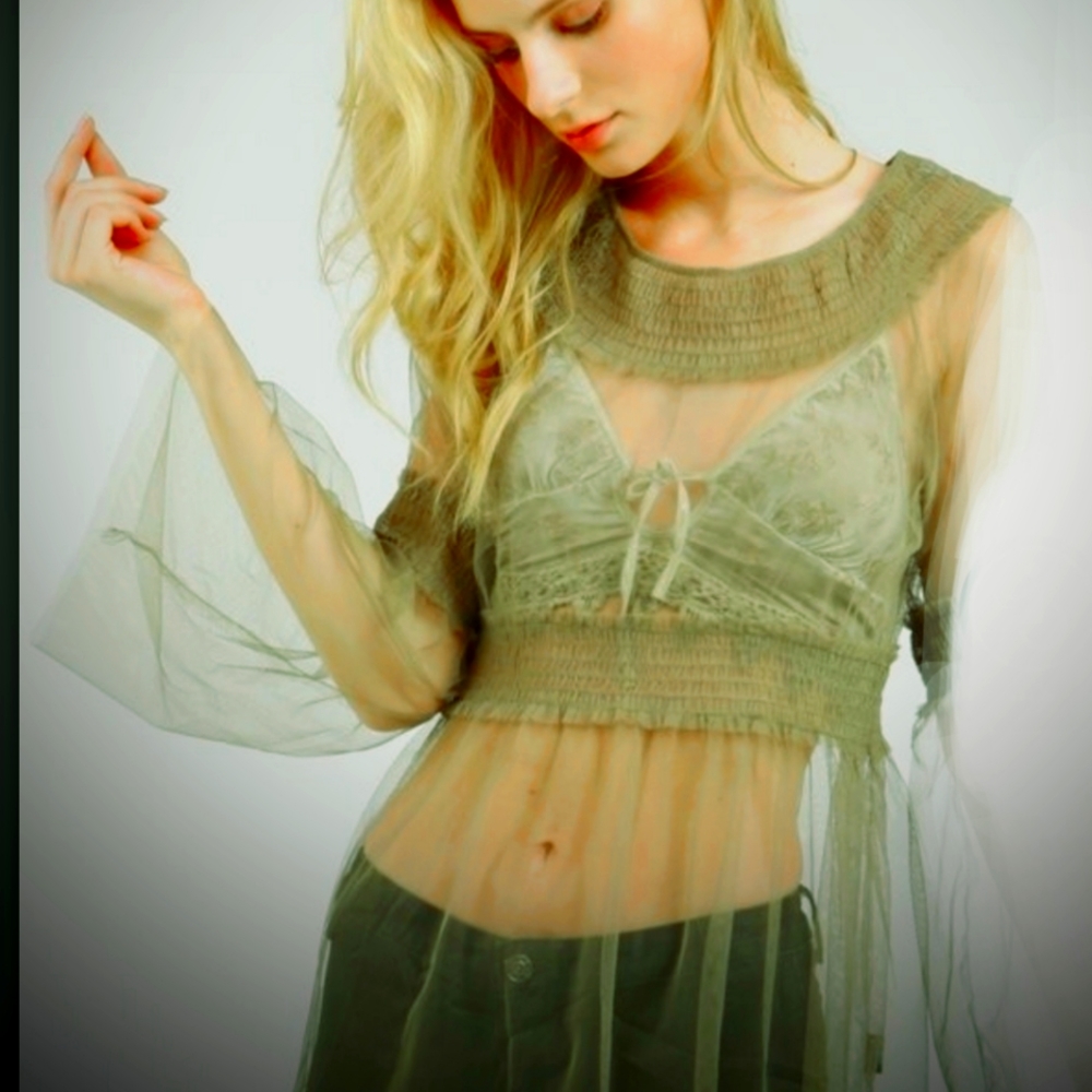 💞Sheer Top